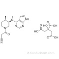 1-Piperidinapropanenitrile, 4-metil-3- (metil-7H-pirrolo [2,3-d] pirimidin-4-ilammino) -β-oxo -, (57193699,3R, 4R) -, 2-idrossi-1, 2,3-propanetricarbossilato (1: 1) CAS 540737-29-9